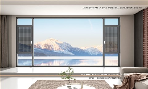 W7-100断桥双内开窗